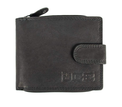 Гаманець шкіряний чоловічий JCB NC43MN Black (Чорний)
