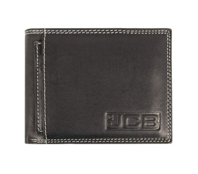 Гаманець шкіряний чоловічий JCB NC52MN Black (Чорний)