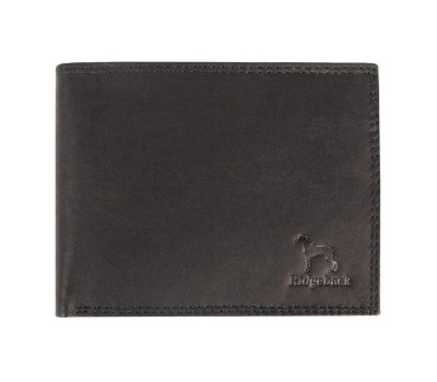 Гаманець шкіряний чоловічий Ridgeback JBNC39MN Black (Чорний)