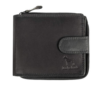 Гаманець шкіряний чоловічий Ridgeback JBNC43MN Black (Чорний)