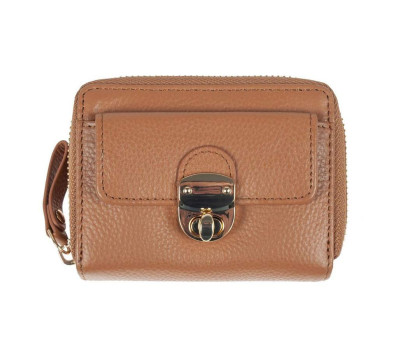 Жіночий шкіряний гаманець Ashwood Y50 Butterscotch (Коричневий)