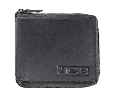 Гаманець шкіряний чоловічий JCB NC38MN Black (Чорний)