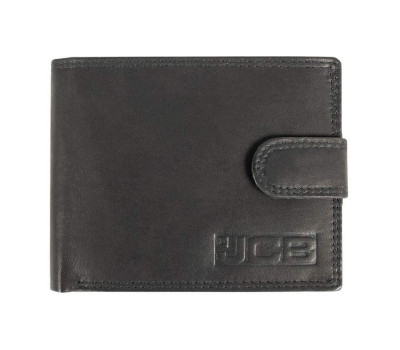 Гаманець шкіряний чоловічий JCB NC42MN Black (Чорний)