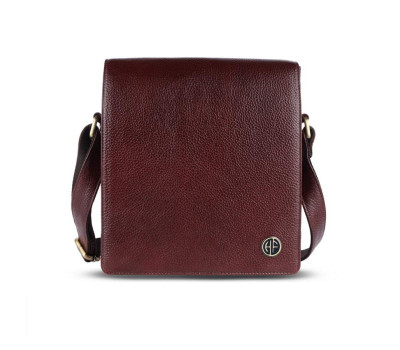 Чоловіча сумка через плече шкіряна Hammonds Flycatcher SB1159 Brown (Коричневий)