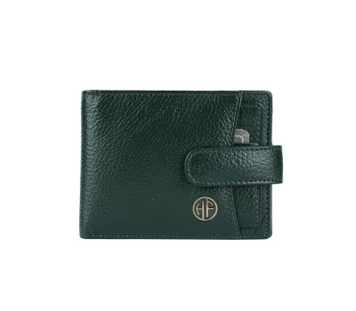 Чоловічий шкіряний гаманець Hammonds Flycatcher HF502 Green (Зелений)