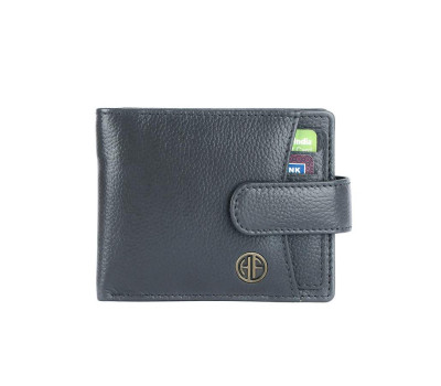 Чоловічий шкіряний гаманець Hammonds Flycatcher HF502 Grey (Сірий)