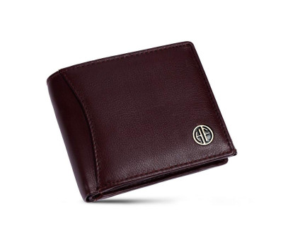 Чоловічий шкіряний гаманець Hammonds Flycatcher HF592 Redwood Brown (Коричневий)