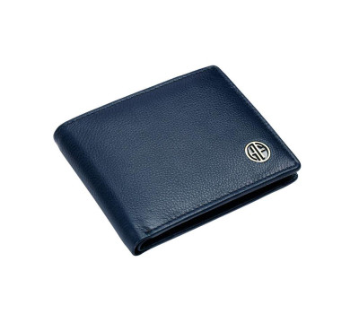 Чоловічий шкіряний гаманець Hammonds Flycatcher HF594 Blue (Синій)