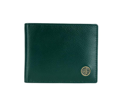 Чоловічий шкіряний гаманець Hammonds Flycatcher HF594 Blue (Зелений)