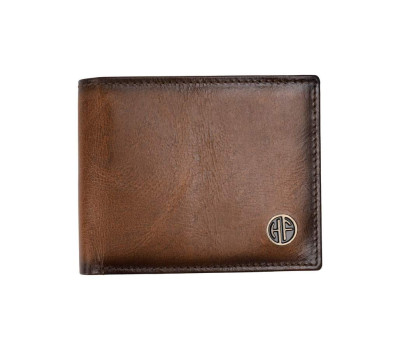Чоловічий шкіряний гаманець Hammonds Flycatcher HF595 Ombre Tan (Коричневий)