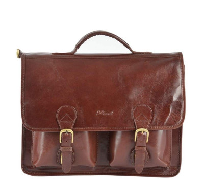 Портфель Ashwood 8190 VT Cognac (Коричневий)