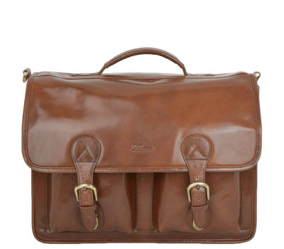 Портфель Ashwood 8190 Chestnut (Коричневий)