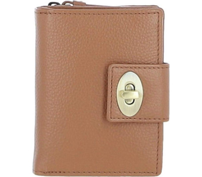 Жіночий шкіряний гаманець Ashwood Y60 Butterscotch (Коричневий)
