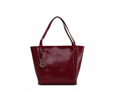 Червона шкіряна жіноча сумка Grays GR-8813R