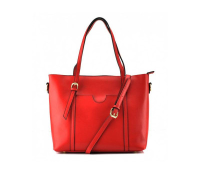 Червона шкіряна жіноча сумка Grays GR3-172A