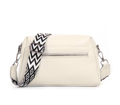 Сумка Шкіряна Жіноча Класична ALEX RAI 99122 white