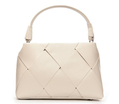 Сумка Шкіряна Жіноча Класична ALEX RAI 6610 white