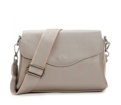 Сумка Шкіряна Жіноча Класична ALEX RAI 99118 beige