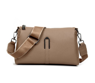 Сумка Шкіряна Жіноча Класична ALEX RAI 99105-2 khaki