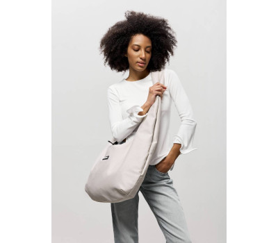 Жіноча сумка Sambag HOBO WEAVE сірий шовк