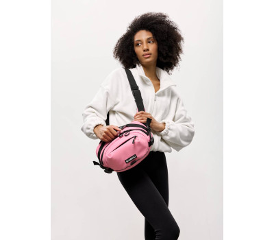 Жіноча сумка через плече бананка Sambag Flex Pro рожева