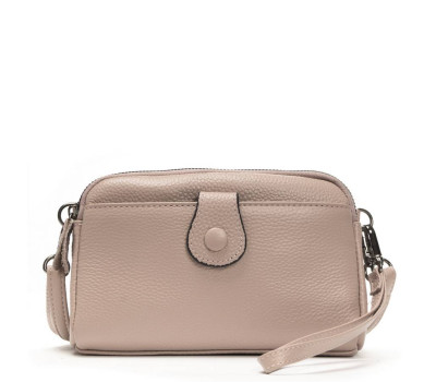 Сумка Шкіряна Жіноча Клатч ALEX RAI 88085 beige