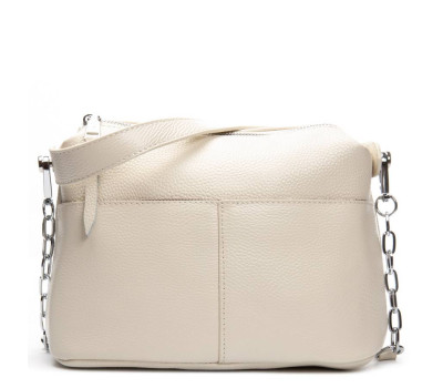 Сумка Шкіряна Жіноча Класична ALEX RAI 10A white