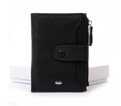 Гаманець Шкіряний Жіночий Classic DR. BOND WN-23-17 black Podium