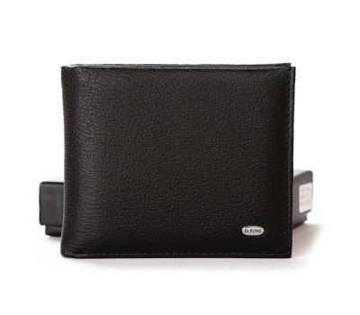 Кошелек Classic Мужской кожа DR. BOND MSM-11 black