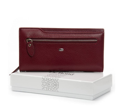 Гаманець Шкіряний Жіночий Classic DR. BOND WMB-2M wine-red