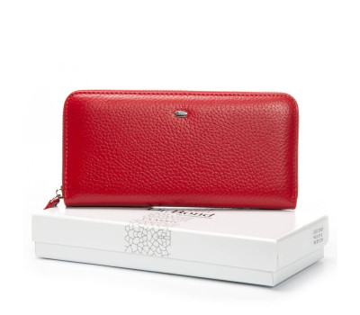 Кошелек Classic Женский кожа DR. BOND W201 red