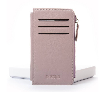 Гаманець Шкіряний Жіночий Classic DR. BOND WN-23-16 pink-purple Podium