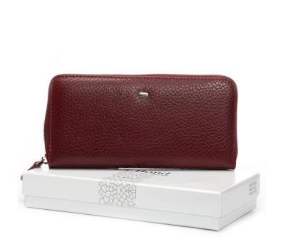 Гаманець Шкіряний Жіночий Classic DR. BOND W201 wine red