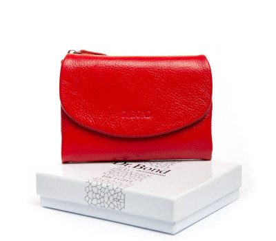 Гаманець шкіряний Bright Жіночий DR. BOND WS-239 red