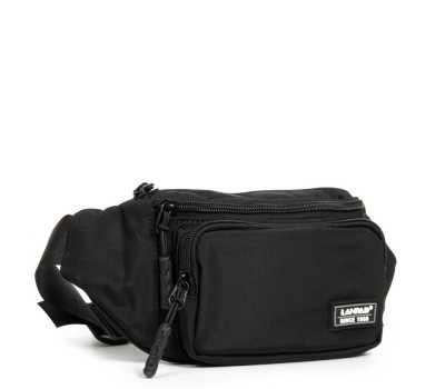 Сумка Мужская На пояс нейлон Lanpad 35002 black