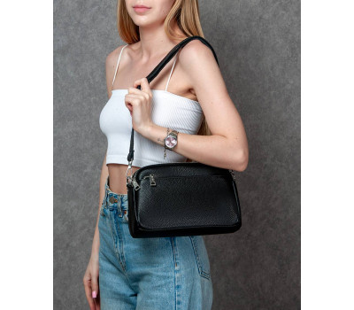 Сумка Шкіряна Жіноча Класична ALEX RAI 8960 black