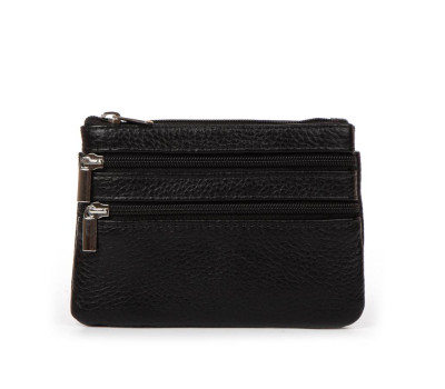 Косметичка шкіра A-00141 black Podium