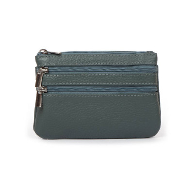 Косметичка шкіра A-00141 blue Podium