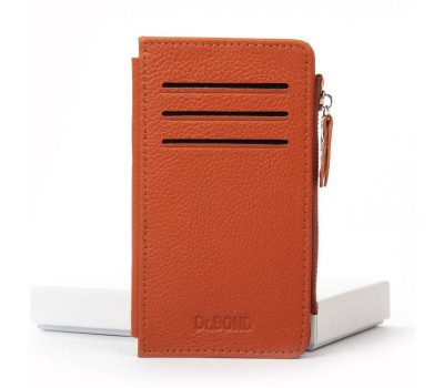 Гаманець Шкіряний Жіночий Classic DR. BOND WN-23-16 orange Podium