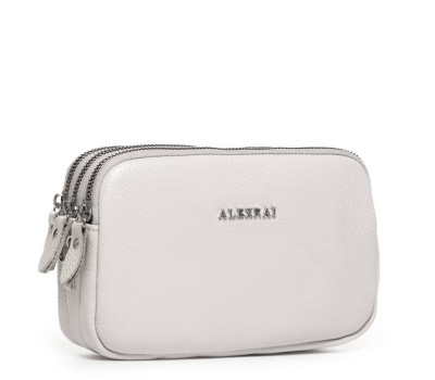 Сумка Шкіряна Жіноча Клатч ALEX RAI BM 60061 white