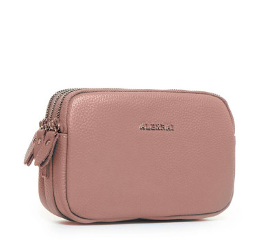 Сумка Шкіряна Жіноча Клатч ALEX RAI 60061 pink