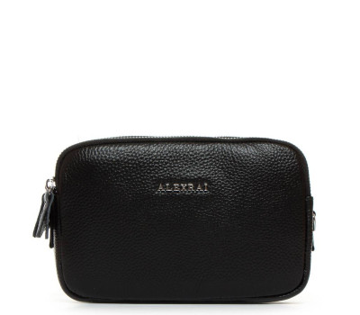 Сумка Шкіряна Жіноча Клатч ALEX RAI BM 60061 black