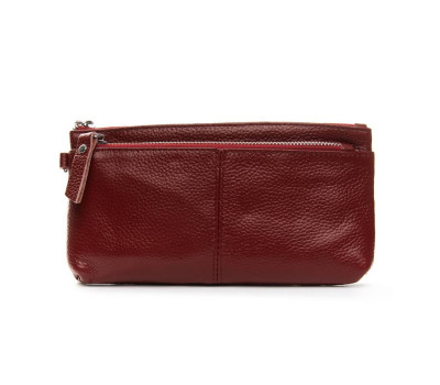 Косметичка шкіра a-00276 - 2 bordo Podium