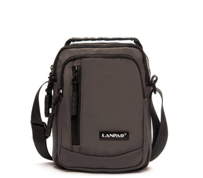 Сумка Чоловіча Планшет нейлон Lanpad A15057 grey мал