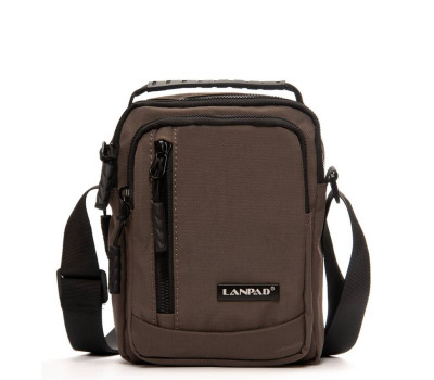 Сумка Чоловіча Планшет нейлон Lanpad A15057 brown мал