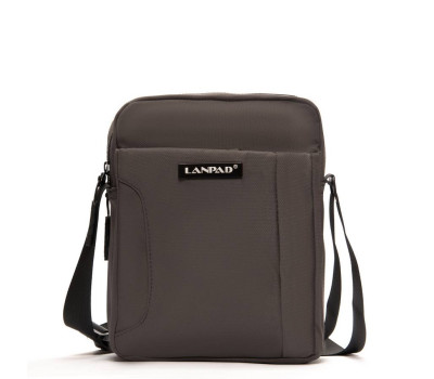 Сумка Чоловіча Планшет нейлон Lanpad 6049 grey мал
