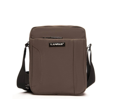 Сумка Чоловіча Планшет нейлон Lanpad 6049 brown мал