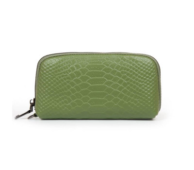 Косметичка шкіряна 60095-19 apple green