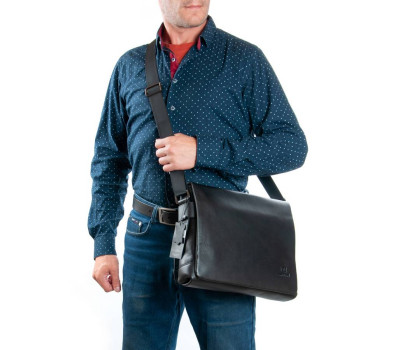 Сумка Чоловіча Портфель шкіра BRETTON 78181-3 black