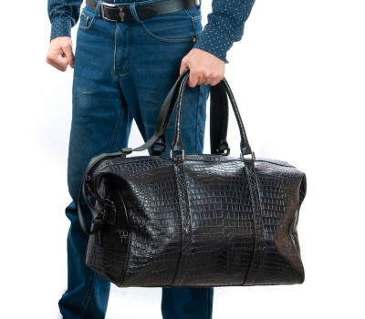 Сумка Чоловіча Дорожня шкіра BRETTON 2897-46 black
